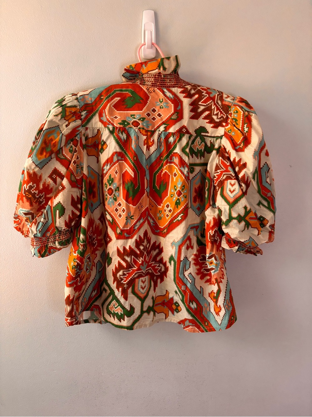 Love The Label Ruffle Puff Sleeve Open Jacket SZ M Boho Festival - Picture 6 of 9
